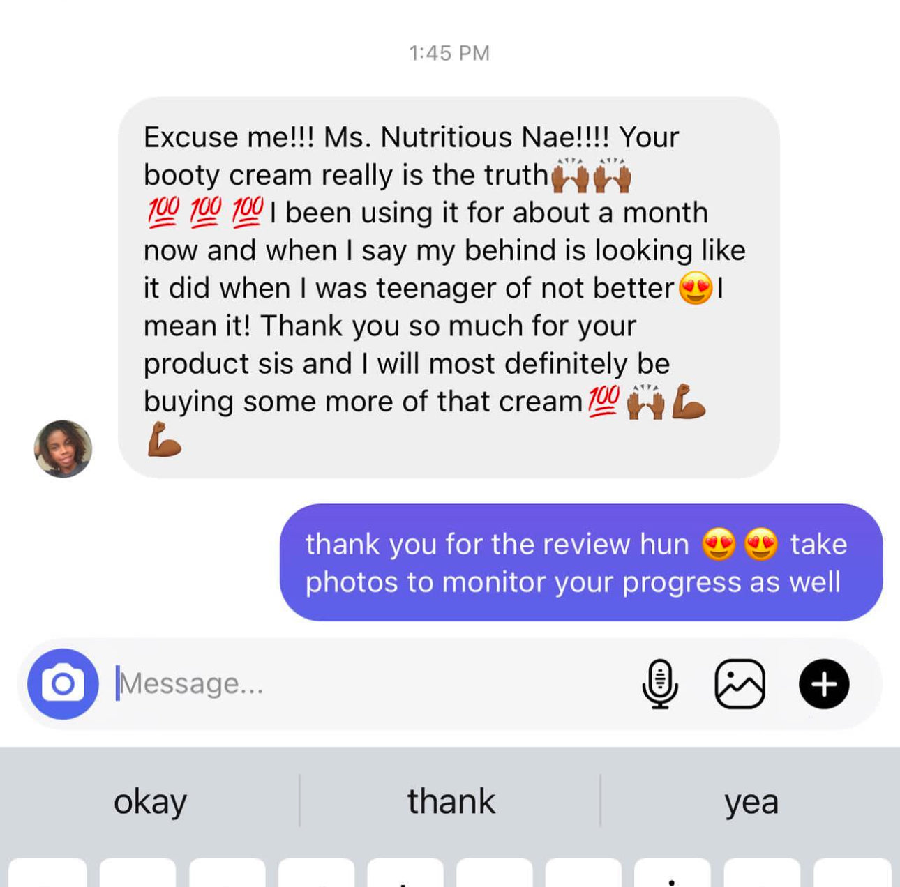 Lyfting cream